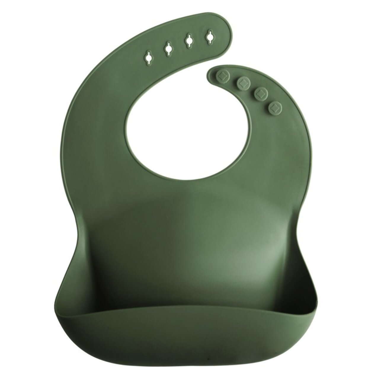 Mushie Babero Silicona Solid