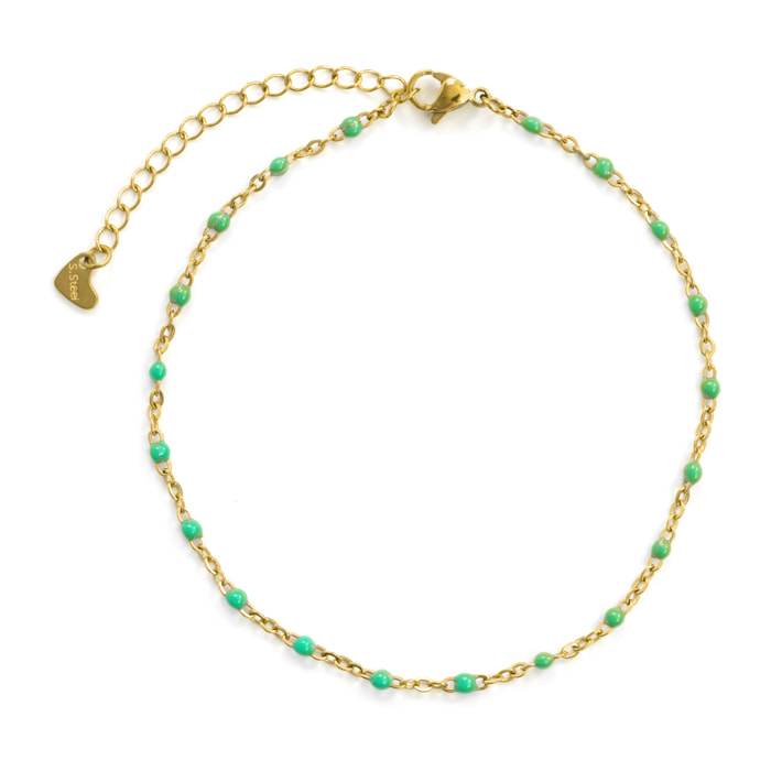 Tobillera Belme acabado oro amarillo 18k