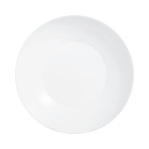 4 assiettes creuses blanches 20 cm Apy - Luminarc