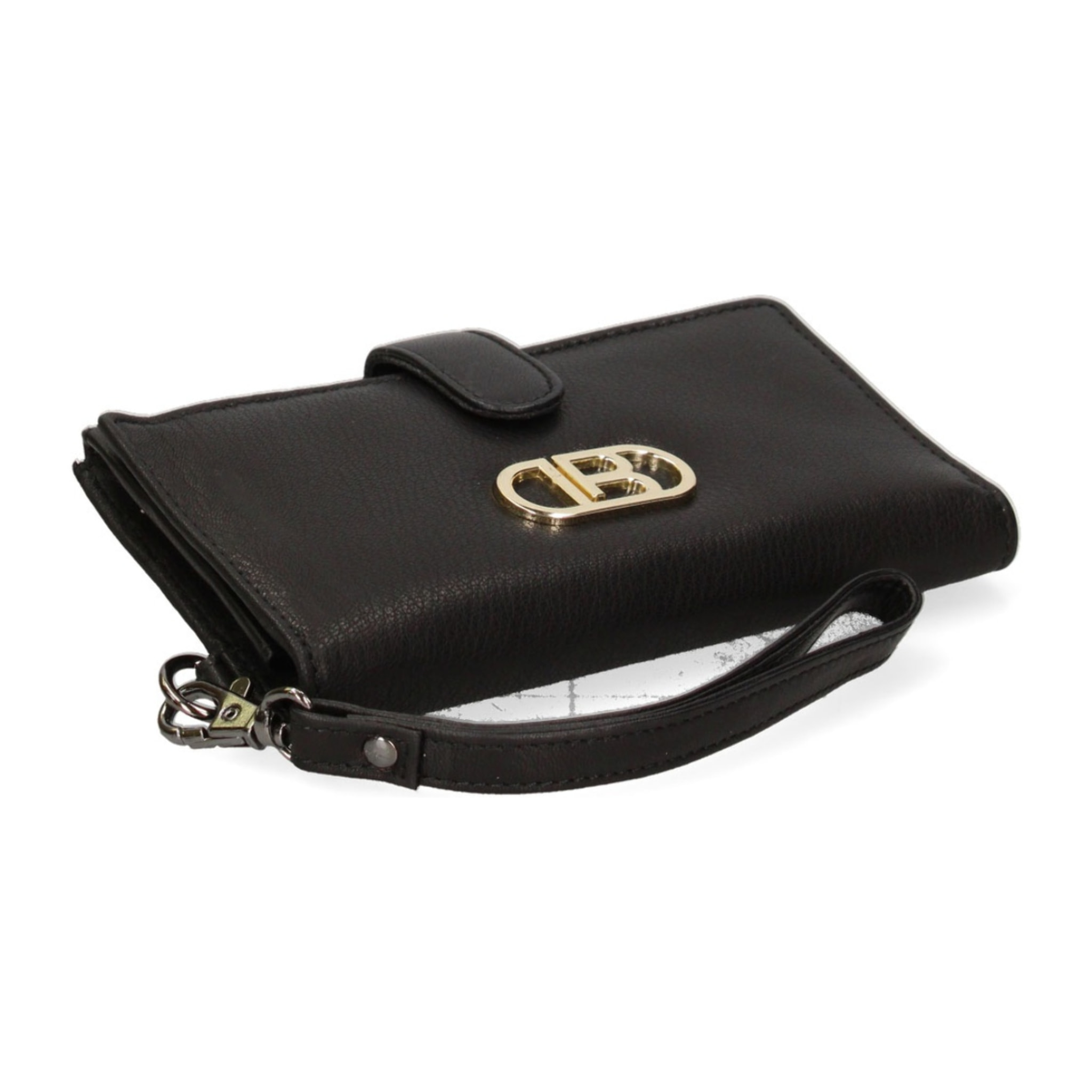 Portafoglio donna in vera pelle - Modello False - Casual - 17.0 x 9.5 x 2.0 cm