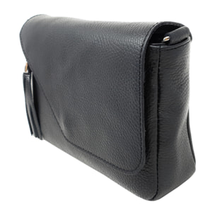 Chicca Borse Tracollina Donna in Pelle Nero