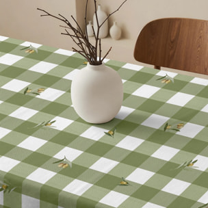 Nappe anti-taches 100% coton Asier