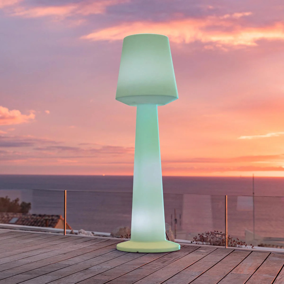 Lampadaire sans fil AUSTRAL RGB H110CM