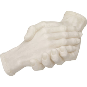 Déco poignée de mains beige 25cm Kare Design