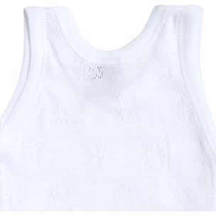 Body bebé tirantes calado ositos