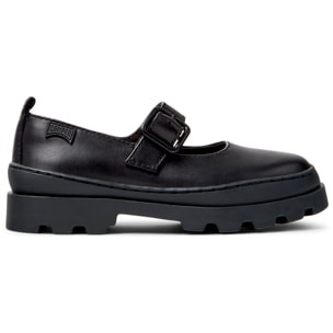 Bailarinas - CAMPER Brutus - Negro - Cuero liso