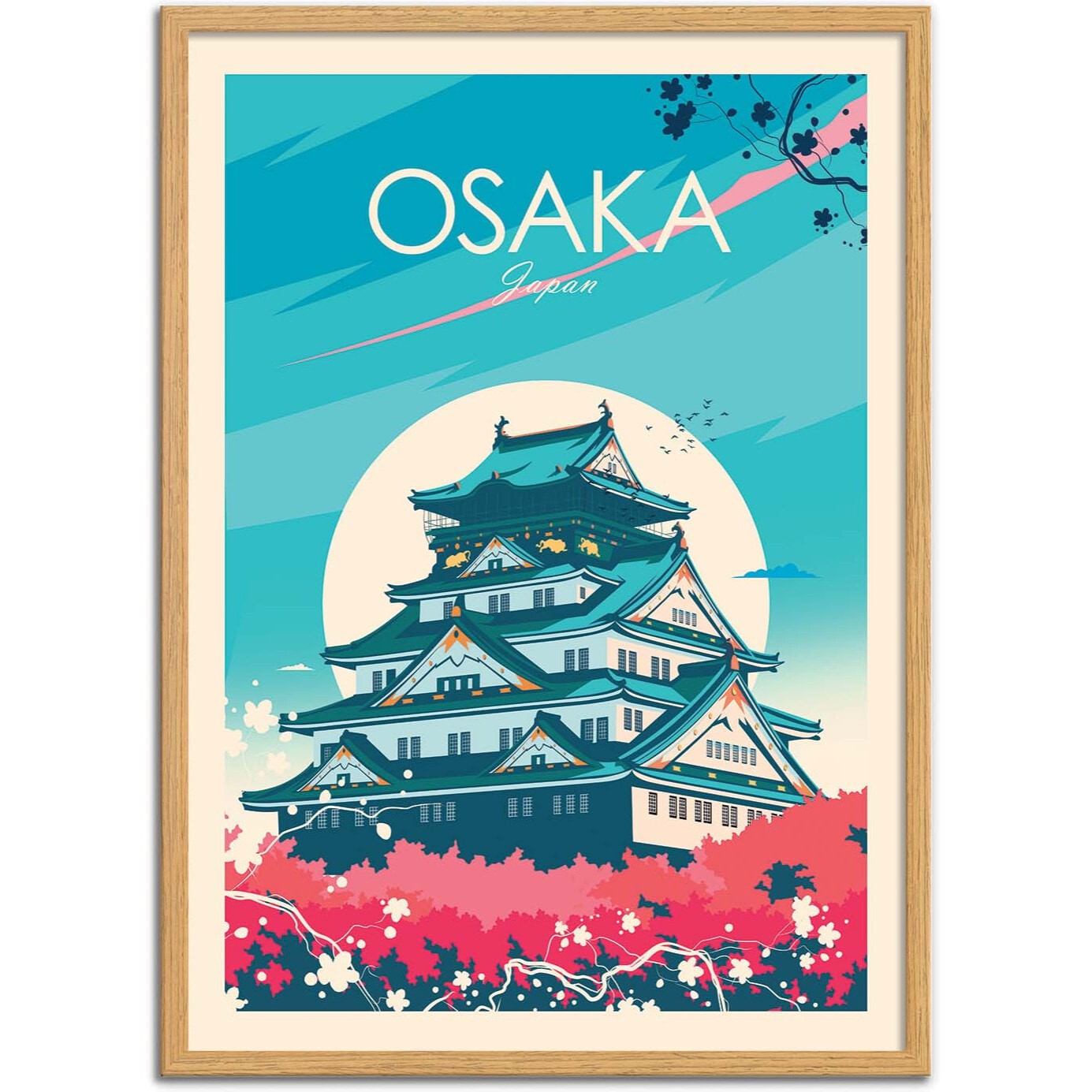 Affiche - Osaka Japan - Studio Inception