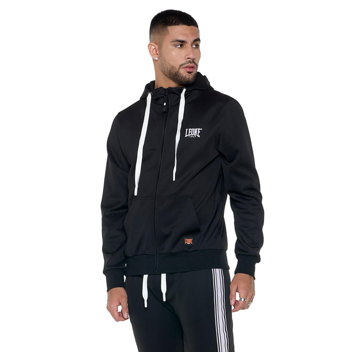 Tuta da uomo in tessuto tecnico con zip Leone 1947 Apparel "Tech"