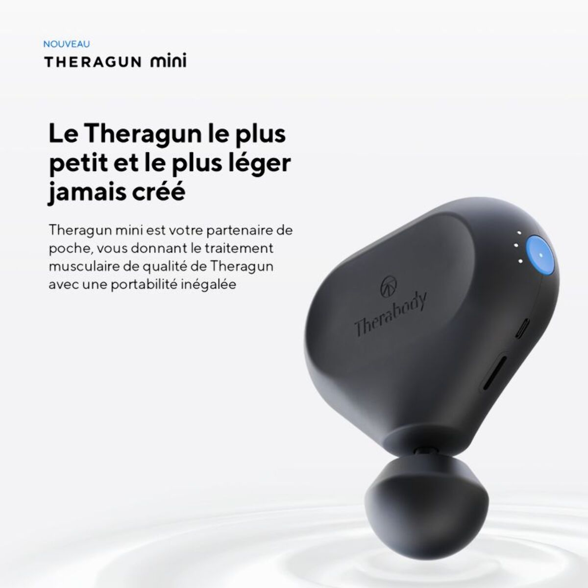 Pistolet de massage THERABODY Theragun Mini 2.0