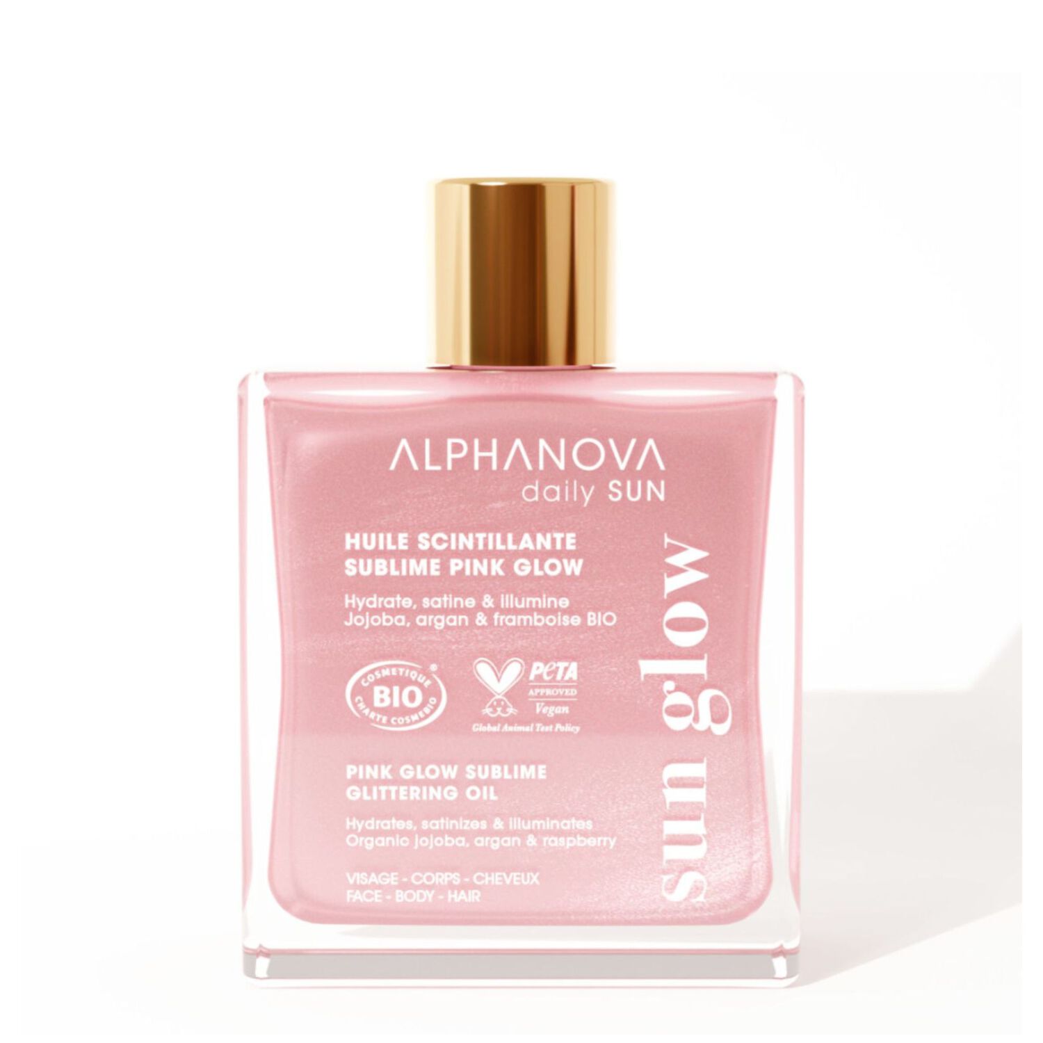 Sun Glow - Huile Scintillante Sublime Pink Glow 50 ml