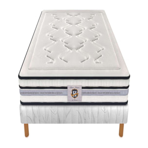 Ensemble Chambourcy - matelas 2 places + 1 sommier