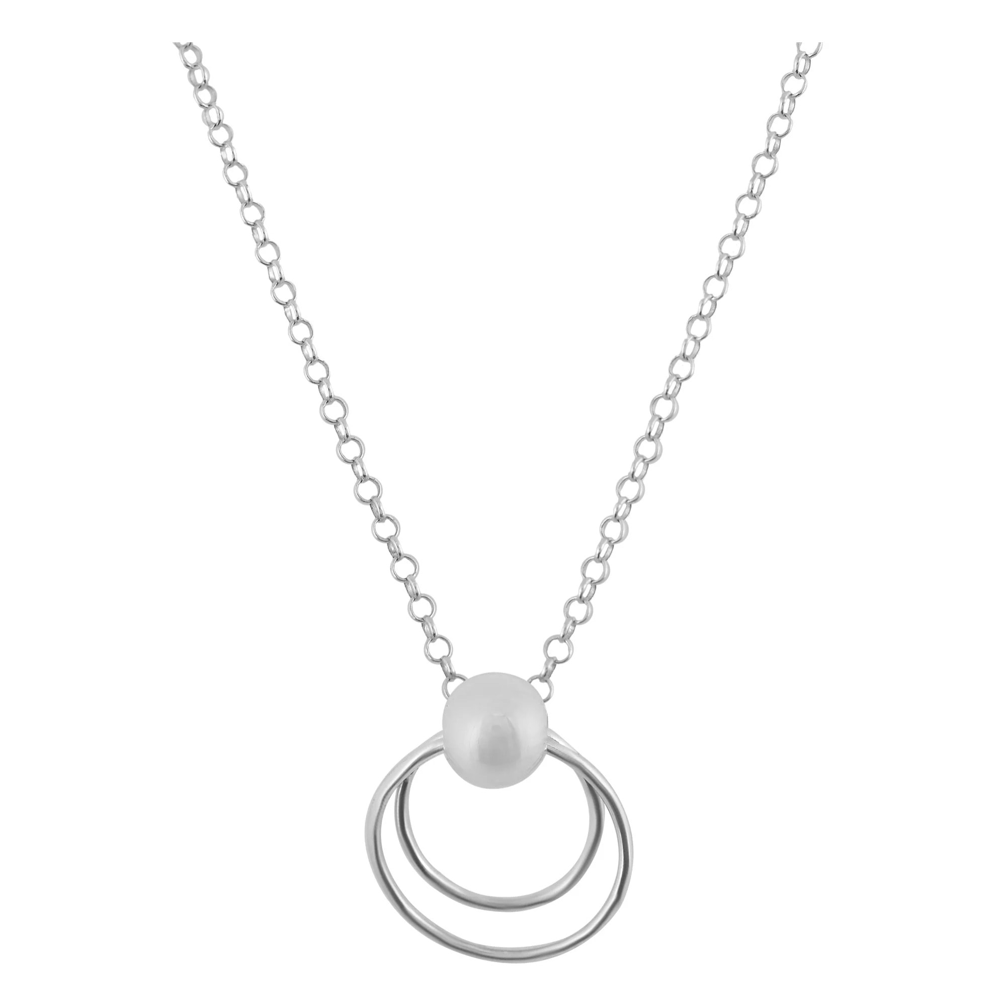 Gargantilla plata de ley 925 "Orbitando"