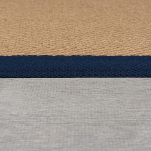 Tapis en jute antiderapant de couloir KIRA