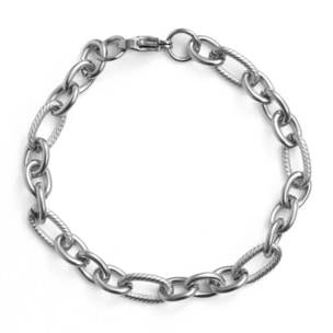 Pulsera Litted acabado rodio