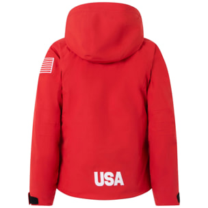 Giacche Kappa Donna 8Cento 810 Us Rosso