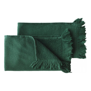 Lot de 2 serviettes invités Luna