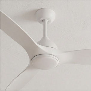 Forlight Ventilador IP20 Nepal LED 14.5W 3000K Blanco brillante Blanco 950lm