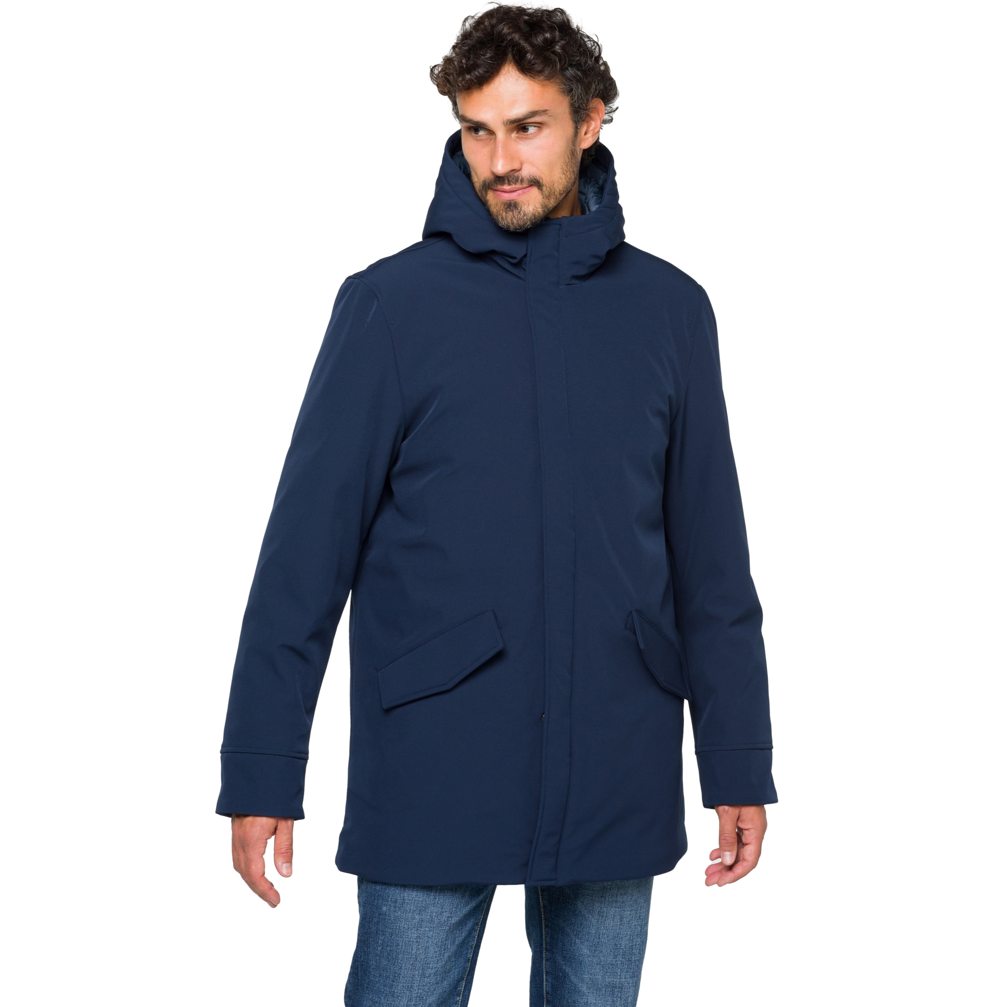 Giacca Hot Buttered termica impermeabile Atitlan blu navy.