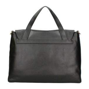 Borsa a mano da donna In Vera pelle Made in Italy 15,5x27x42 cm