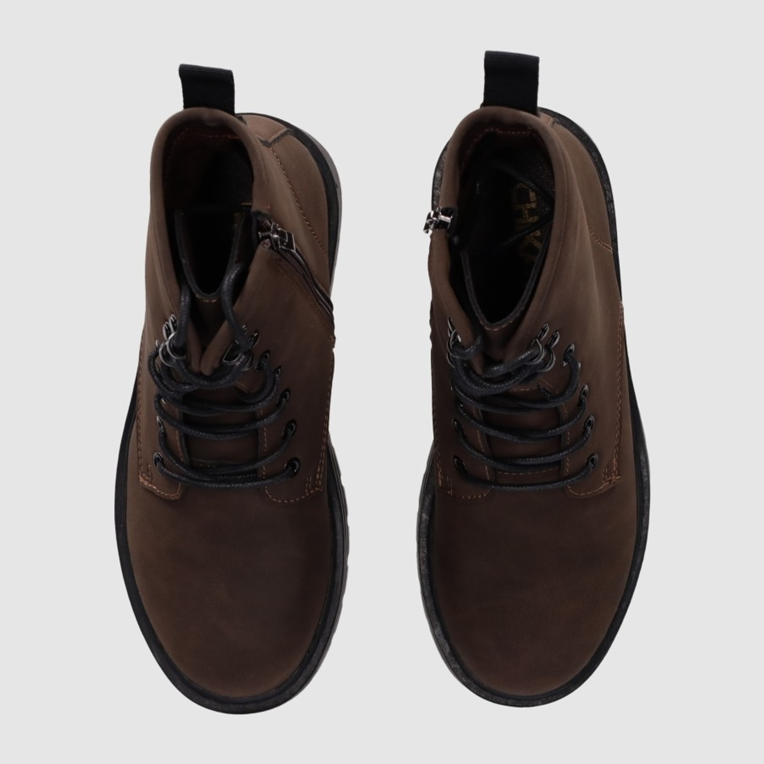 Botines - Marron - Tacón: 4 cm