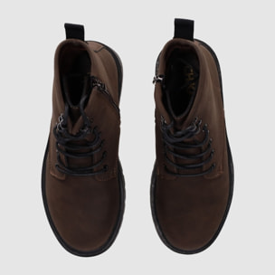 Botines - Marron - Tacón: 4 cm