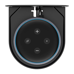 Soporte de pared para altavoces inteligentes con organizador de cables