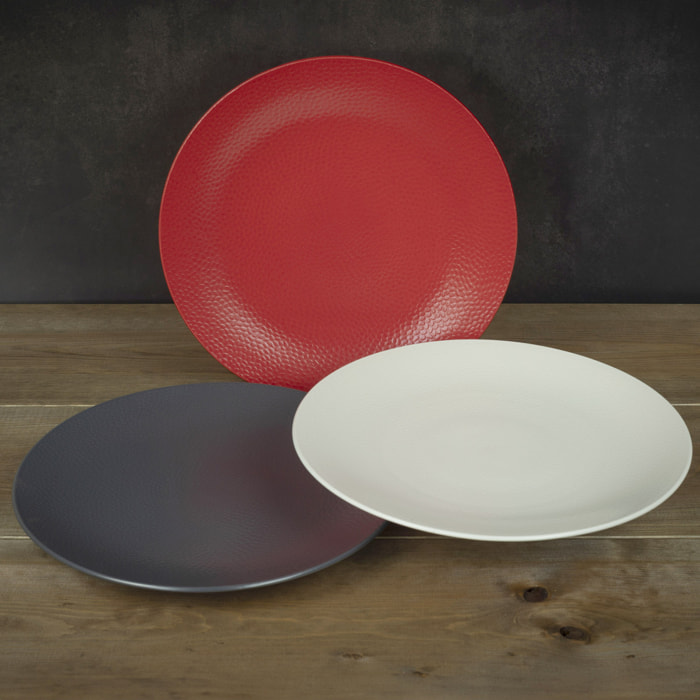Isola Gris - Plat rond 29 cm