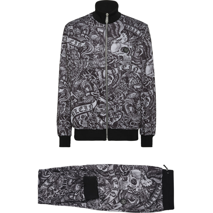 PHILIPP PLEIN Chándal: Top y pantalón TATTOO