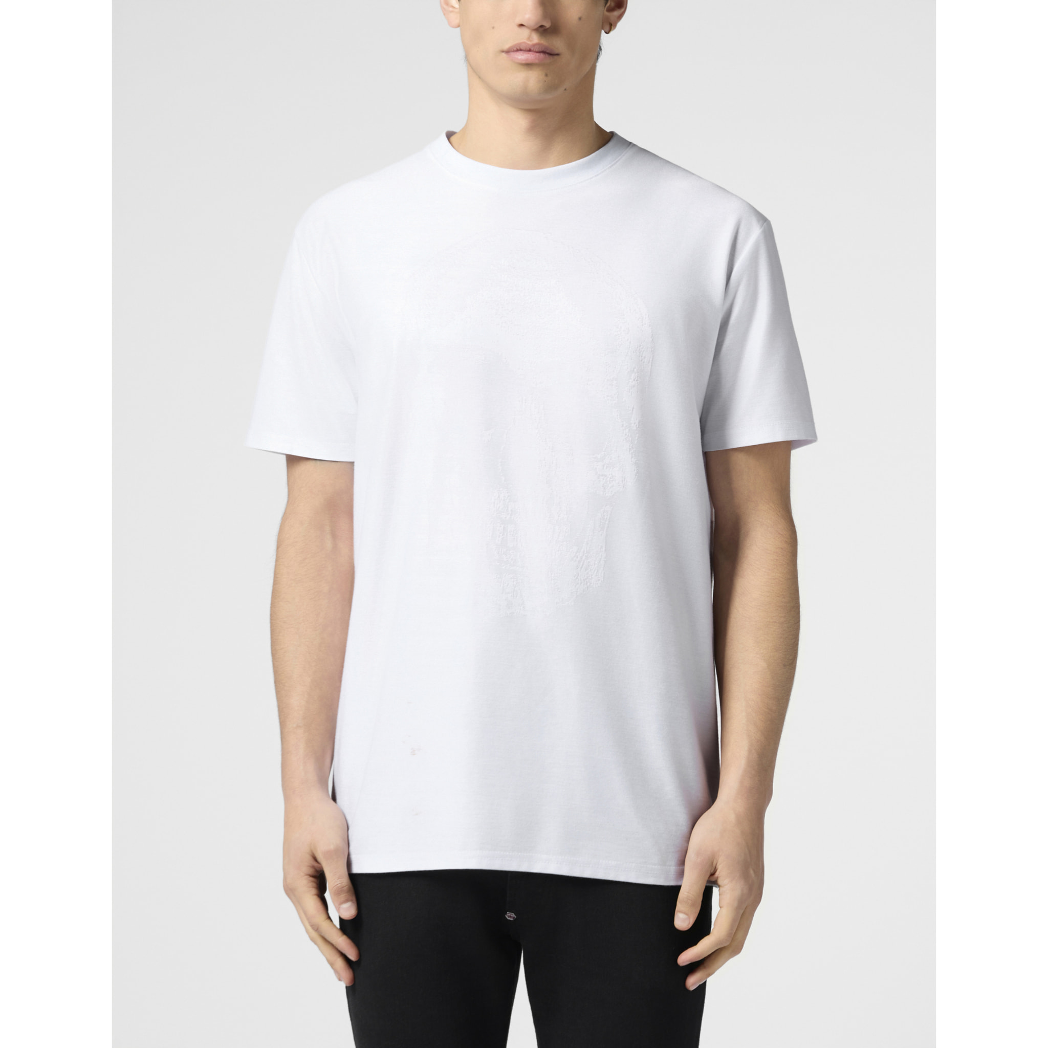 PHILIPP PLEIN Camiseta Cuello Redondo Ss SKULL
