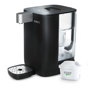 Fontaine à eau BRITA CUBE (4.0 L) technologie UV-C & filtre à eau MAXTRA PRO Expert anti-tartre