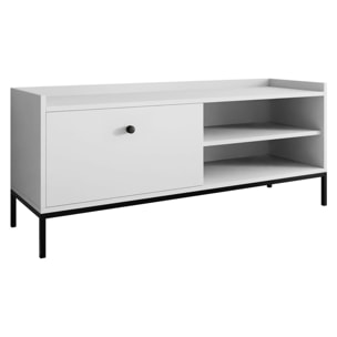 Filipo - meuble TV - 140 cm - Blanc