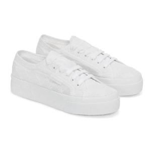 Superga - Scarpe da donna Donna Bianco - 2740 FLOWER SANGALLO