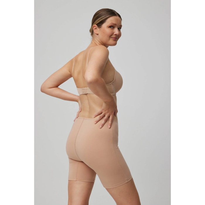 Culottes anti-sfregamento in cotone beige