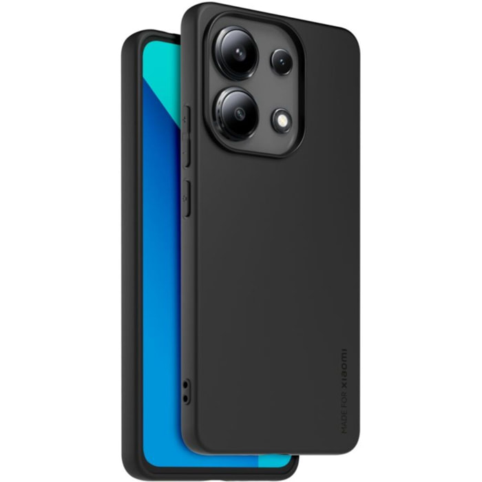 Coque MADE FOR XIAOMI Redmi Note 13 4G Semi-rigide Noir