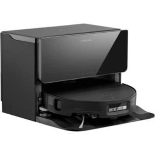 Robot Aspirateur Laveur ROBOROCK Saros 10 noir avec kit de raccordement à l'eau