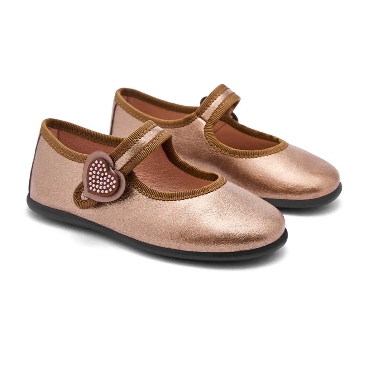 Bailarinas de Niña Mary Janes Tira Velcro