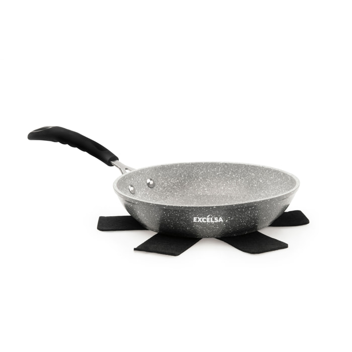 Poêle 20 cm Excelsa – Forn-Ok, Aluminium Gris