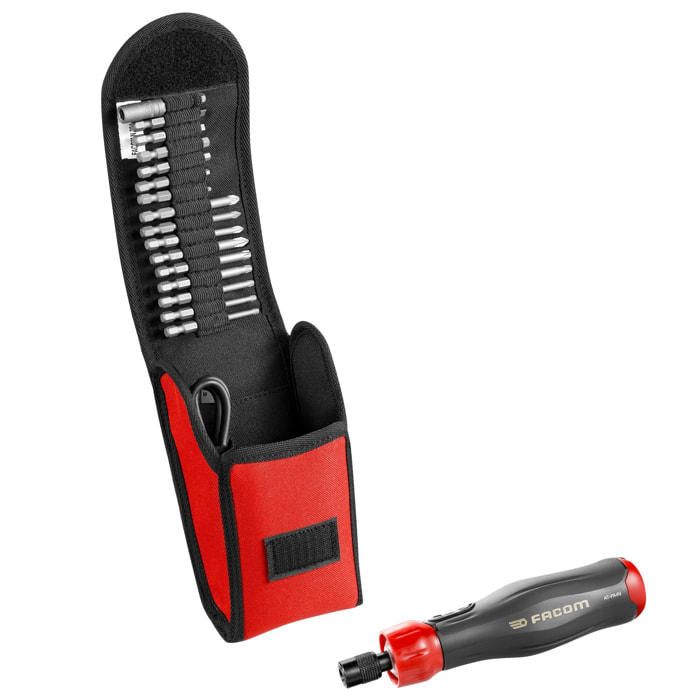 FACOM Tournevis Assisté E-PROTWIST - ATPA4V.J16PB - Livré En Pochette Avec 15 Embouts