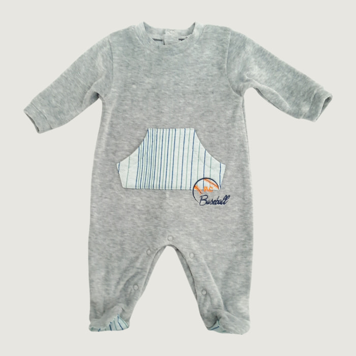 TUTINA CINIGLIA GRIGIO MELANGE TASCONE