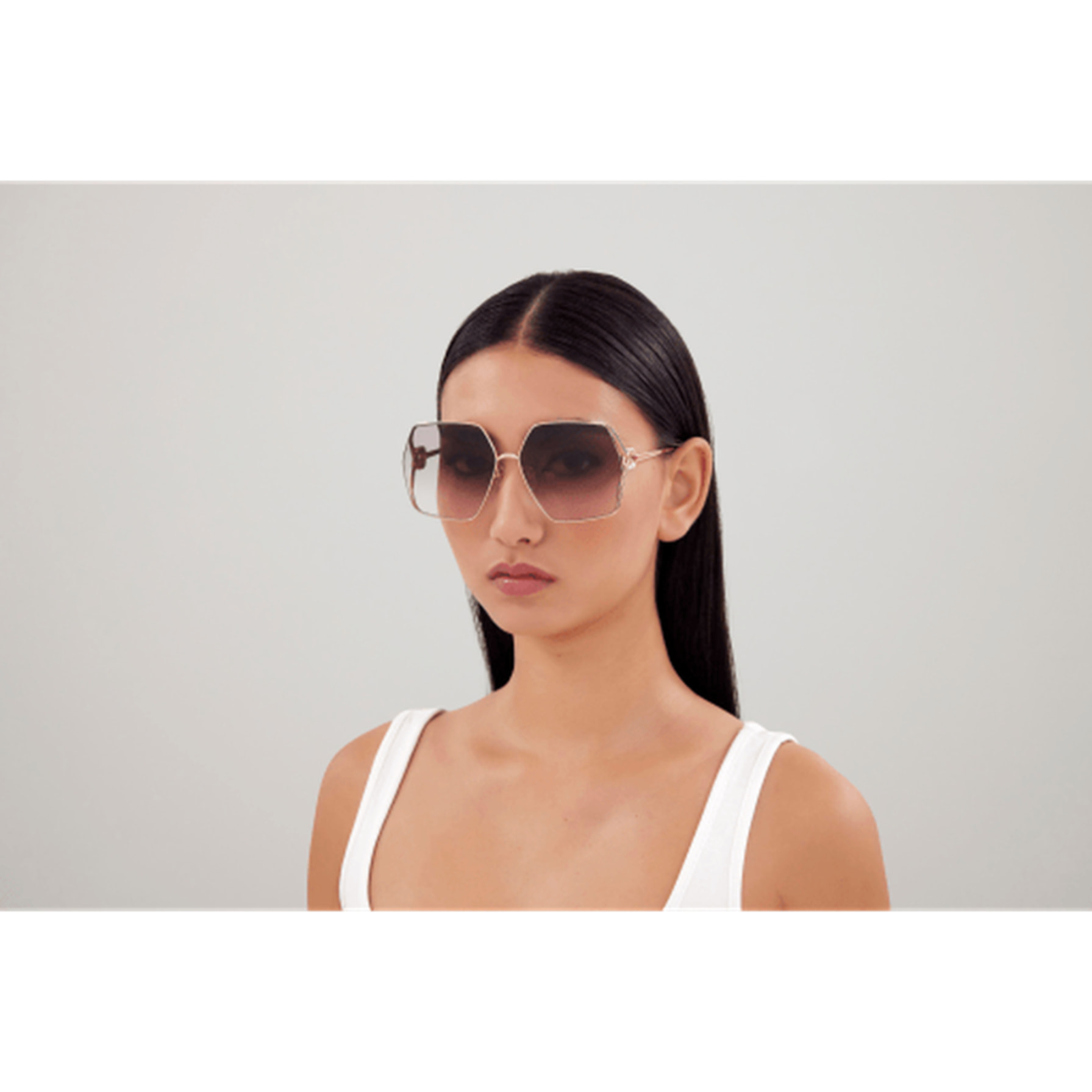 Gafas de Sol Gucci GG1322SA-003 de Metal Mujer 64 mm