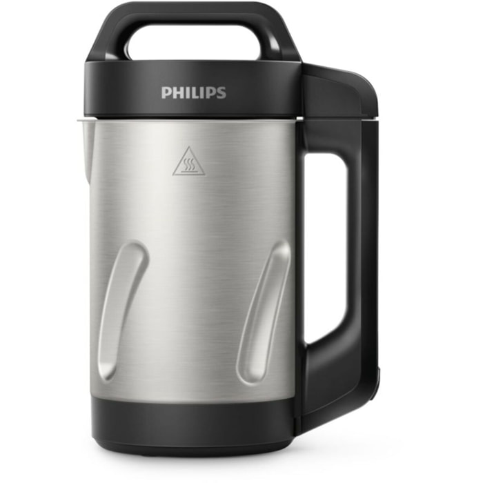 Blender chauffant PHILIPS HR2203/80 Blender pour soupe métal 1,2L, 1000W