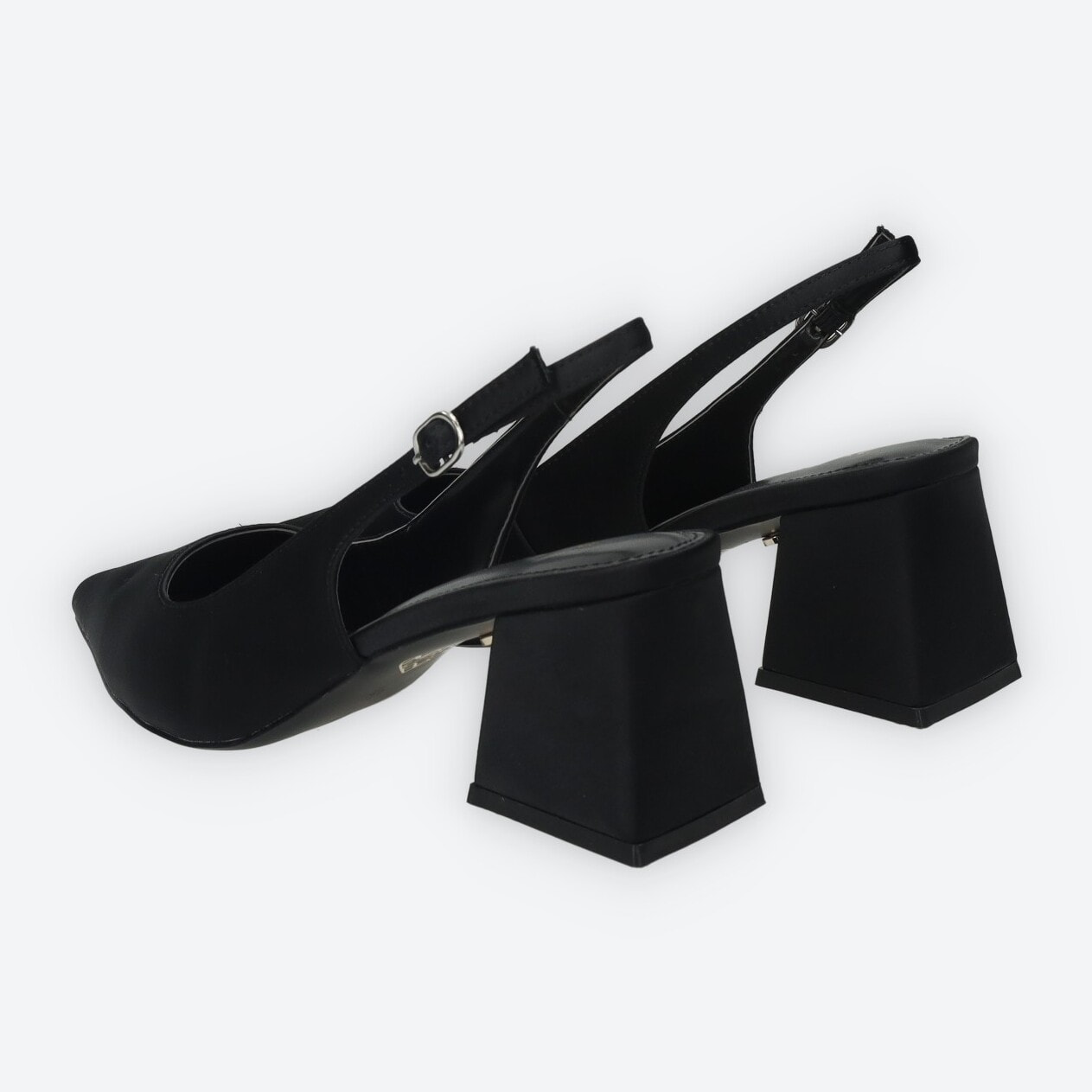 Décolleté sling back Donna Tata Italia Nero