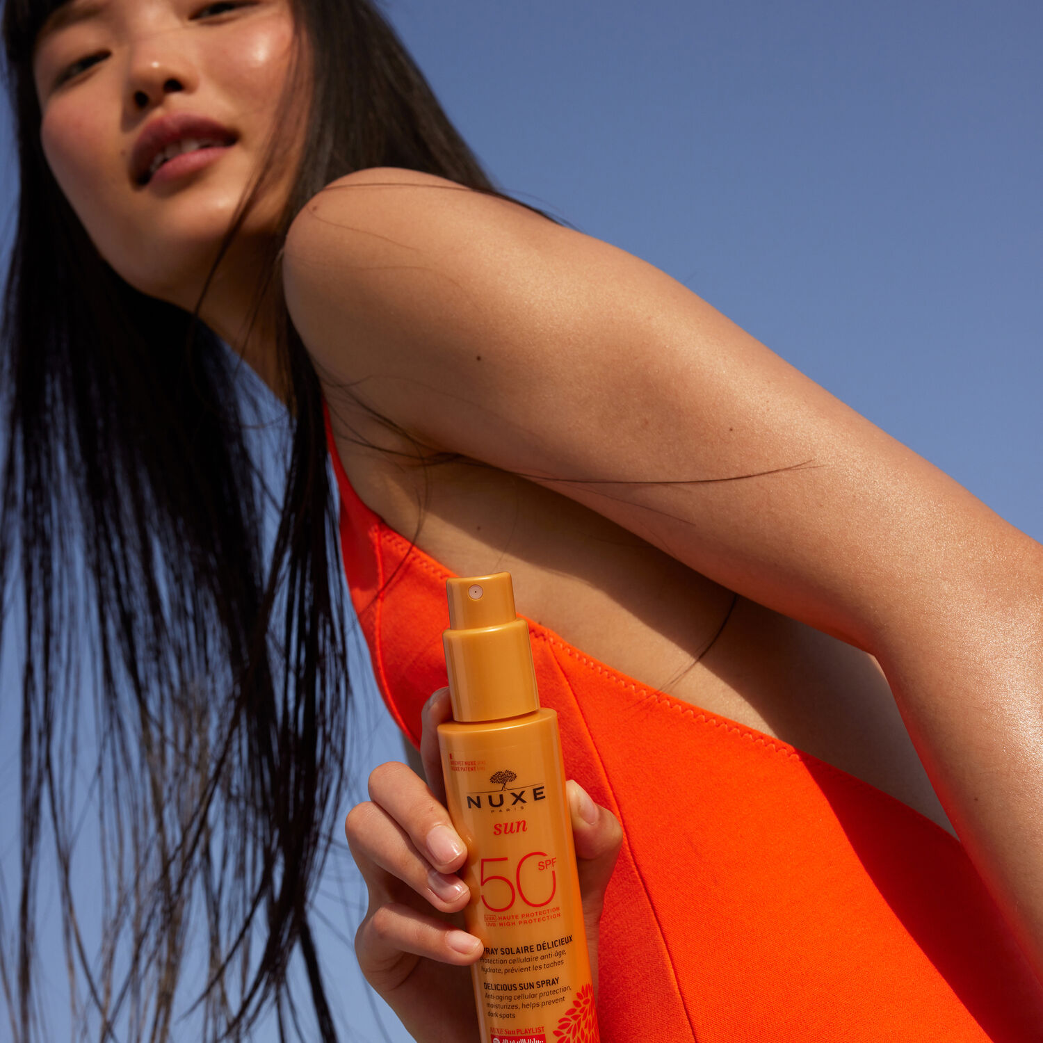 Nuxe Sun SPF50 - Spray Solaire Délicieux haute protection