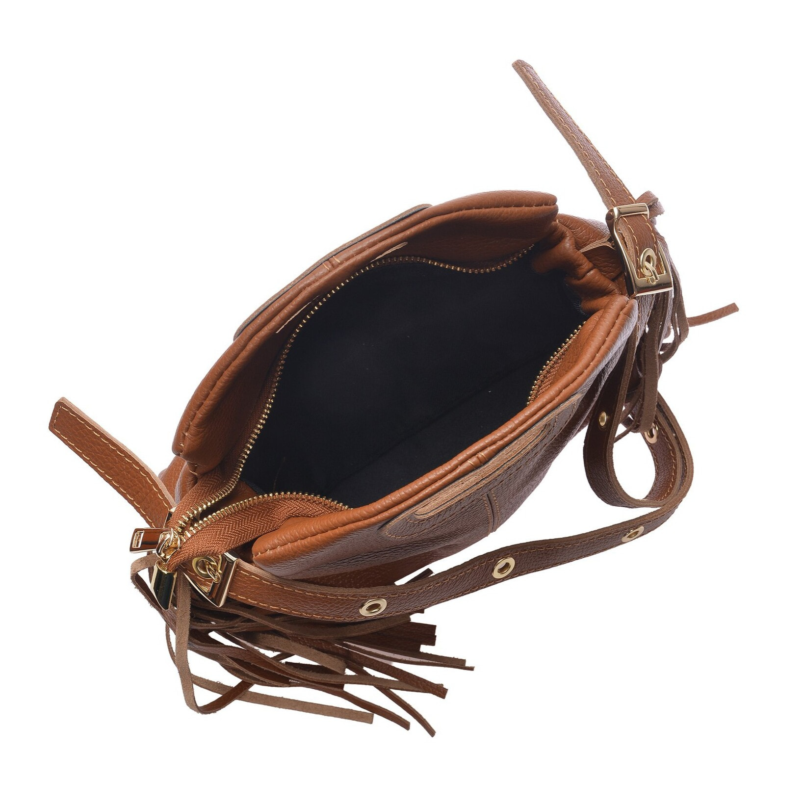 Borsa a mano Anna Luchini Cammello