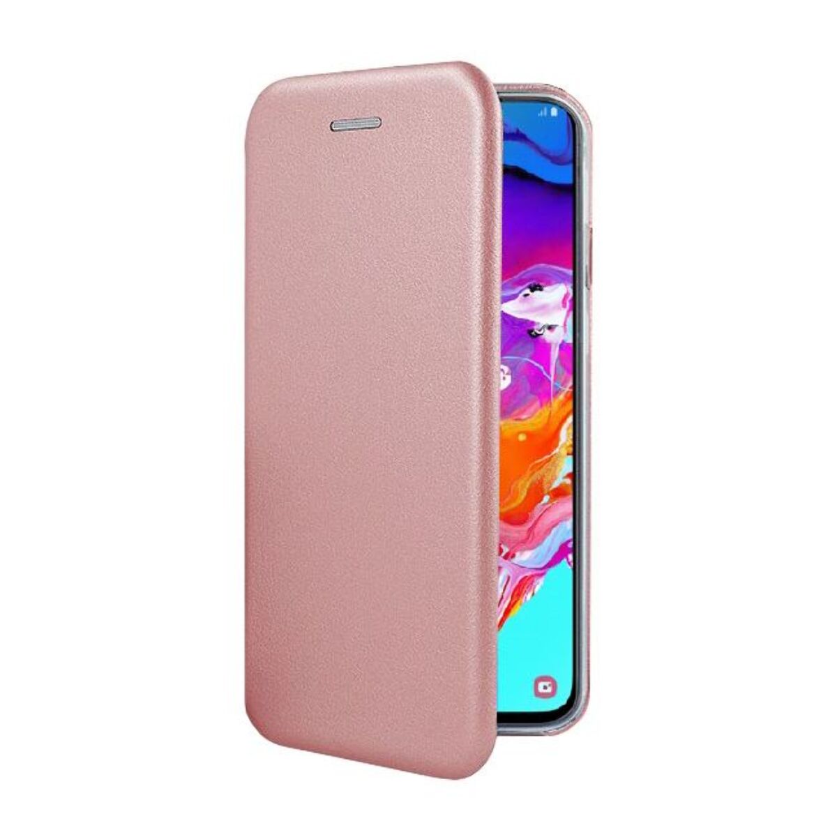 Etui IBROZ Samsung A70 Cuir rose