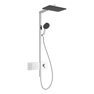 Colonne de douche Raindance Alive Q 2 jets avec thermostatique ShowerSelect Comfort, chromé