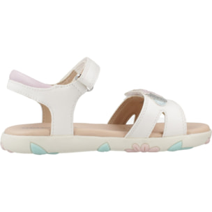 Sandalias Niña de la marca GEOX  modelo J SANDAL HAITI GIRL White