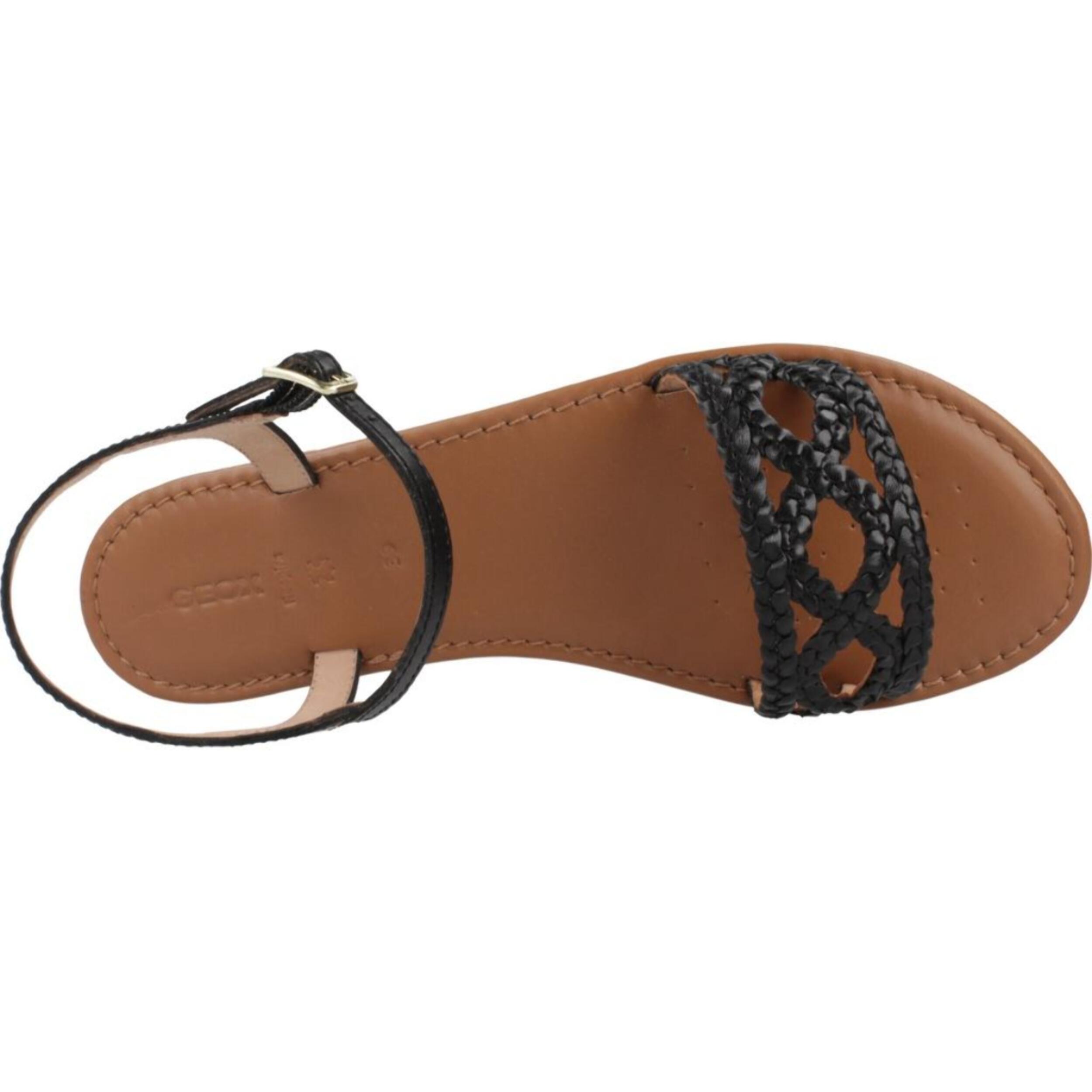 Sandalias Mujer de la marca GEOX  modelo D SOZY S A - GOAT LEA NEGRO