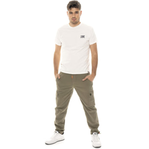 Pantaloni cargo da uomo in twill Leone Military 1947