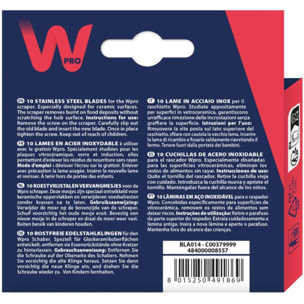 Lame WPRO POUR SCR300 GRATTOIR PLAQUE
